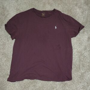 Men's Ralph Lauren Maroon T-Shirt